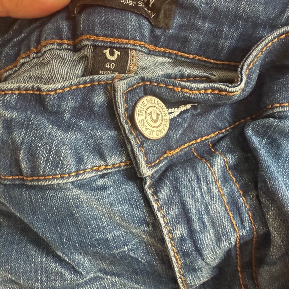 12 pairs 22 jeans American Eagle, Lane Bryant, Calvin K and KanCan - Picture 3 of 16